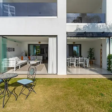 דירה Luxury 3 Bed Ground Floor With Sea View אסטפונה