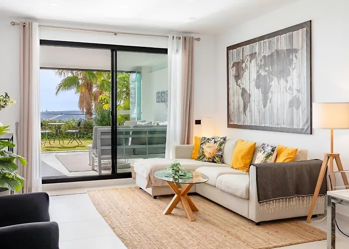 דירה Luxury 3 Bed Ground Floor With Sea View אסטפונה