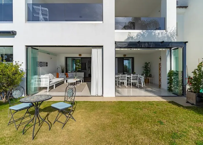 Apartament Luxury 3 Bed Ground Floor With Sea View Estepona